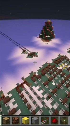 Making the MINECRAFT THEME in MINECRAFT... again #shorts #music #entertainment