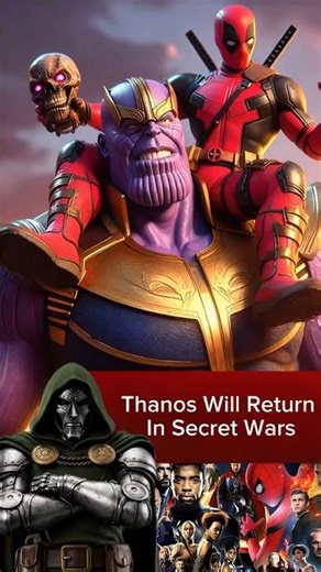 Thanos Will NOT Return in Secret Wars 😱 | Marvel’s Clear Signal Explained