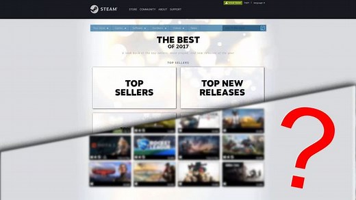 Die meistverkauften Spiele 2017 auf Steam