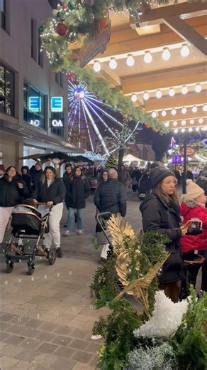 🎄 Festively Decorated City of Nuremberg – A Magical Christmas Atmosphere ✨❄️🇩🇪