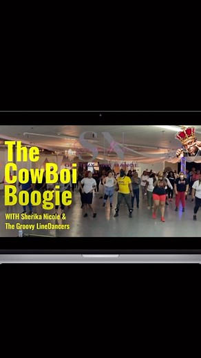 When @the_sherika_nicole and her Groovy Line Dance Class, when they turn up, they turn up. Love y’all! . #bigmucci #cowboiboogie #trailride #linedance #linedancemovement | Big Mucci