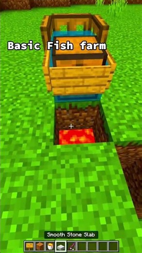 Minecraft AFK Fishing Farm Tutorial! 🐟 #minecraft #shorts #tutorial