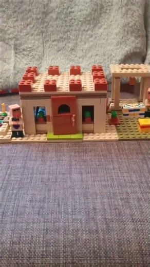 Lego Minecraft Village Build #legominecraft