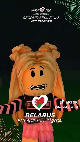 Vote for Belarus in the Semi-Final