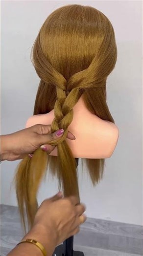 "Elegant Braided Indian Bridal Hairstyle | Step-by-Step Demo for the Perfect Wedding Look"