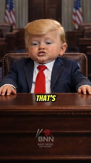 Baby Trump ROASTS Schumer Over Shutdown 😂