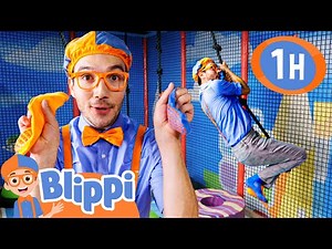 Blippi's Jungle Fun | Blippi Painting for Kids | Moonbug Kids - Art for Kids 🖌️
