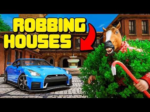 Robbing Luxury Houses In GTA 5 RP