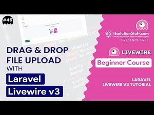 Drag & Drop File Upload with Laravel Livewire 3 | EP 46