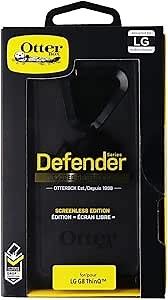 OtterBox Defender Series Case for LG G8 THINQ - Retail Packaging - Black
