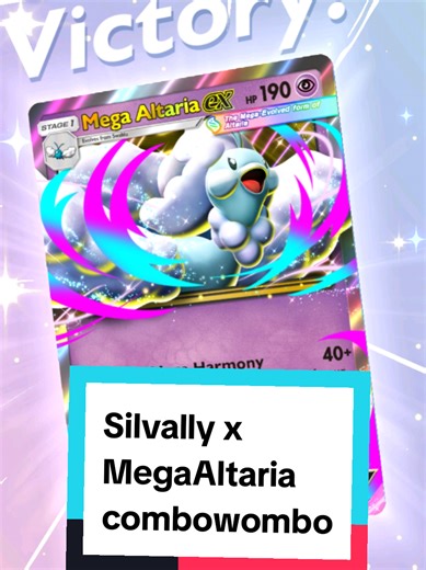Silvally and Altaria make for an amazing combo! #pokemon #fyp #pokemontcgpocket #silvally #megaaltaria