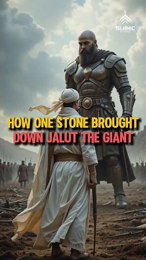 How One Stone Brought Down the Giant: The Story of Prophet Dawud #islamichistory #islamicstory