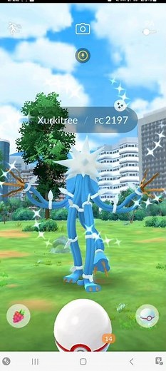 XURKITREE SHINY POKEMON GO