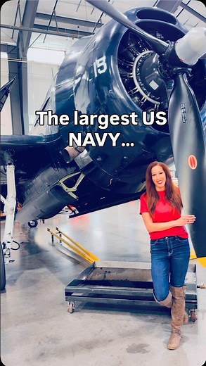37K views · 5.4K reactions | THIS TBM AVENGER FLIES! 勞 It isn’t just a museum piece. “As a large torpedo bomber, the Avenger was built to carry a significant payload and had a much larger airframe. Its design prioritized a larger, more rugged structure for a crew of three.” Standing next to it you can see how large it is.  #pilot #aviation #museum #fly #flight #airplane #aircraft #warbird #usnavy | Aviatress Alyssa | Facebook