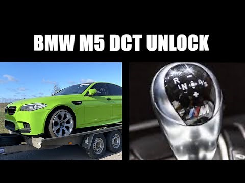BMW M5 F10 UNLOCK THE TRANSMISSION (DCT)