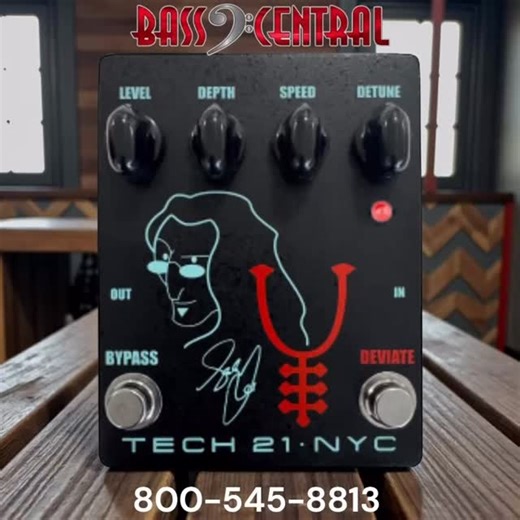 New From NAMM 2026 ! The Geddy Lee Amalgamation Signature Chorus Pedal. Call 800-545-8813 Or sales@basscentral.com to Reserve Yours ! #bassist #bassistofinstagram #bassists #geddylee #tech21nyc | Bass Central