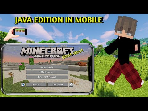 Minecraft Java Edition On Mobile 😱