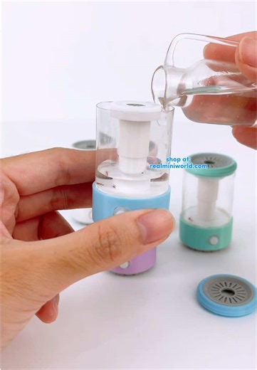 Miniature Real Functioning Humidifier 🥹 #miniature #dollhouse