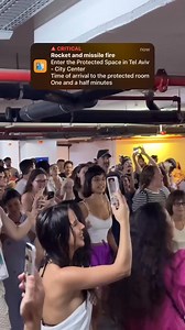 The people of Israel is not afraid. Dancing in the shelters | I stand with Israel