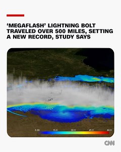 Lightning is a familiar sight in stormy skies, but a new report has revealed just how far some bolts can travel — in one case, more than 500 miles. https://cnn.it/3U3akZH | CNN International