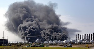 Evacuations ordered after plant explosion in southeastern Texas