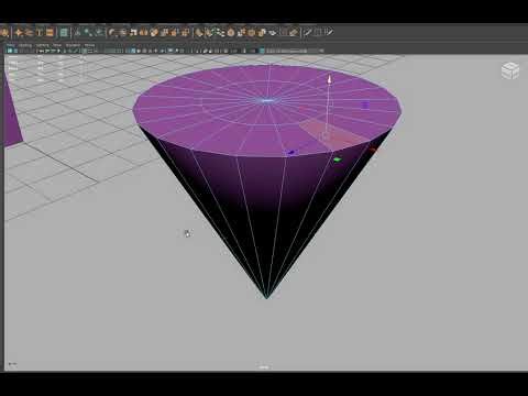 Intro to subdivision modelling in Maya