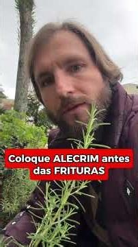ALECRIM na CARNE: Como REDUZIR Substâncias Tóxicas na FRITURA e no GRELHADO | DESCUBRA AGORA #saude