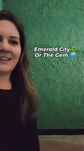 Is it #thegem or Emerald City in here?! 🤣❤️💎 #thegem #movietheater #cinematreasures #historicpreservation #escapethechaos #lincolncountynv #pioche #getalittleoutthere #easternnevada #cinema #nvsilvertrails #nonprofit #smallbusiness #GivingTuesday | Gem Theater in Pioche