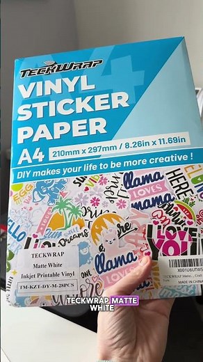 How To Make Holographic Stickers On A Cricut