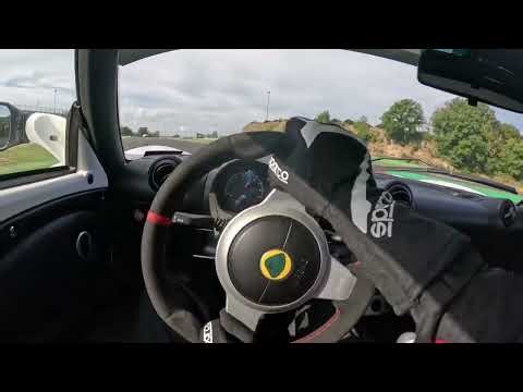 Lotus Exige s (tuned) on vallelunga race track