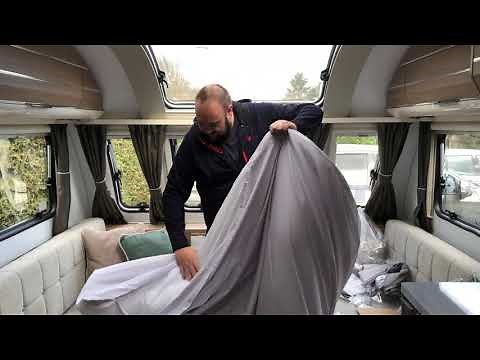 Caravan Bedding - Transverse Island bed duvet & cover set