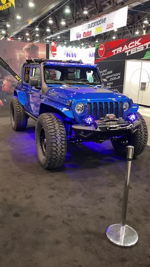 Electrified Paint Innovation on Jeep Wrangler at SEMA 2021