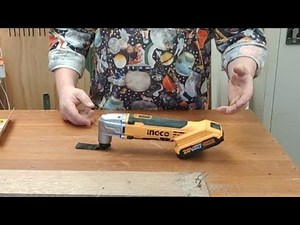 Tool in Focus - Ingco 20V Multi-Tool #woodwork #woodworking #woodworker #toolreview