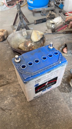 Making repair battery terminals #battery #repairing