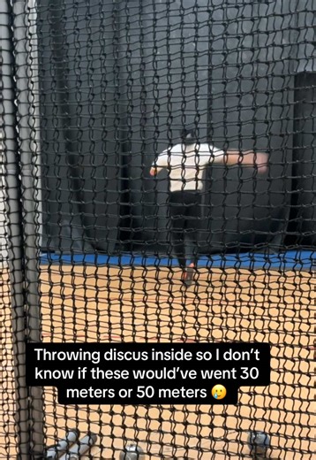 Discus Throwing Indoors: 20 Degrees & Uncertainty