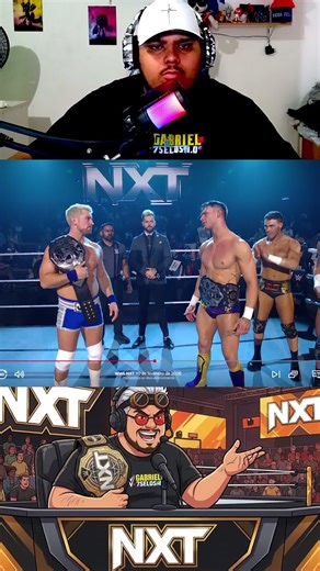 Joe Hendry vs Jackson Drake for the NXT Championship