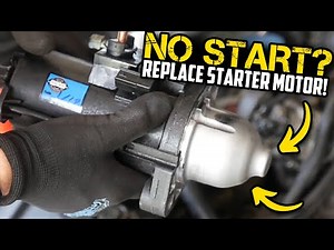Replace Your Starter Motor! No Start or Crank -Honda Accord 2.4L , Odyssey Element Acura CR-V