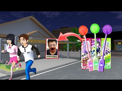 Lolipop Zombie Capture at CCTV camera || Horror Drama Sakura School Simulator 😱