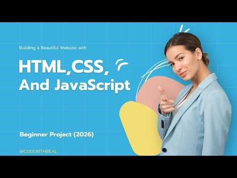 Building a Business Website with HTML, CSS, and JavaScript | Beginner Project (2026)