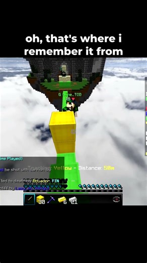 Technoblade Bedwars Moment