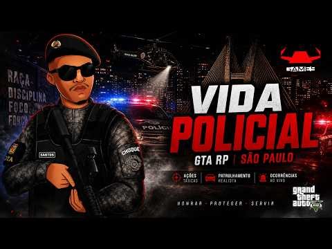 Polícia em Ação!!! - GTA V vida Policial Ao vivo em 4K!