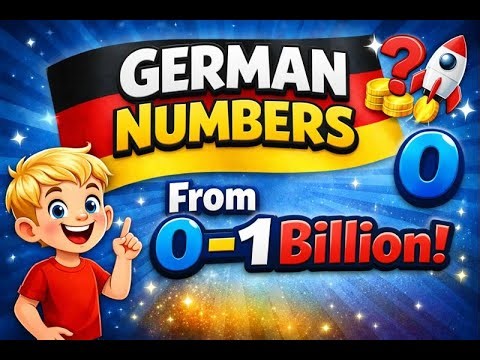 German A1 Basics | Learn Numbers in German Language 🇩🇪 | German Numbers for absolute Beginners