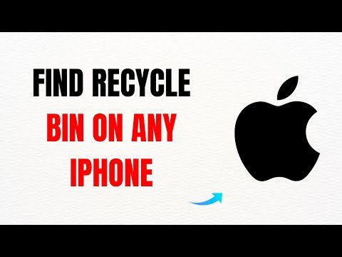 How to Find the Recycle Bin on Any iPhone – Full Guide