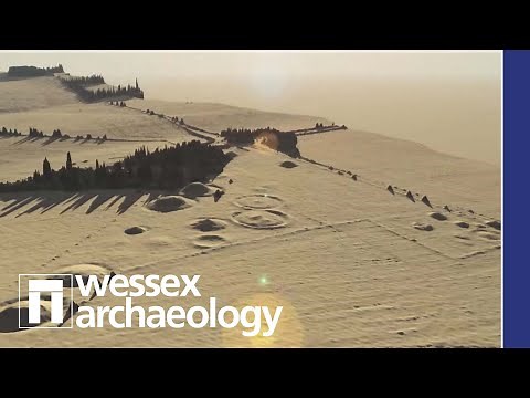 The Stonehenge World heritage Site landscape in 3D fly-through from 2004