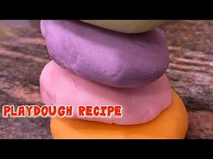 How to Make Playdough | Easy Playdough Recipe