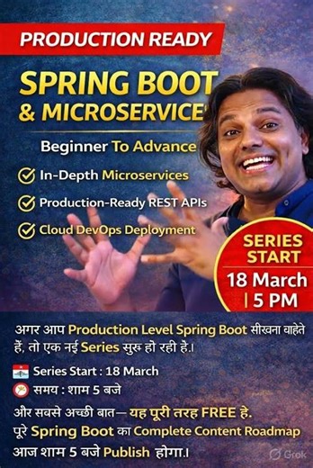 Backend Engineering with Java & Spring Boot (Production-Grade)#spring #shorts #shortsfeed