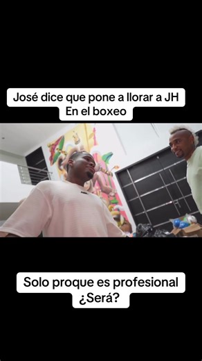 Intensa pelea de boxeo entre JH y José