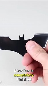 MAKE A BATARANG LIKE THE DARK KNIGHT! | The King of Random