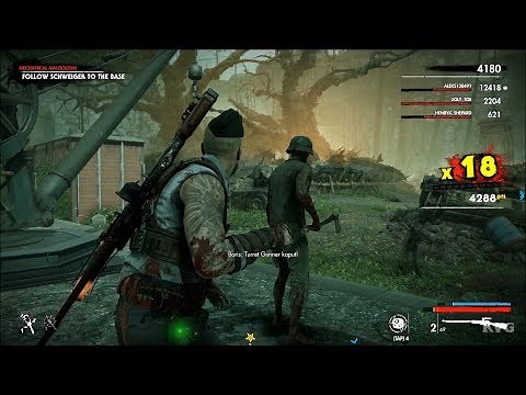 Zombie Army 4: Dead War - Multiplayer Gameplay (PC HD) [1080p60FPS]