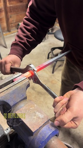 Crafting a Custom Forged Wand: Metalworking Process